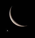 Crescent Venus, Crescent Moon