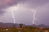 Lightning in the Catalinas