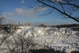 AMERICAN FALLS IN WINTER