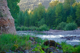 The Sandy Salmon River, Oregon