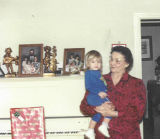 Mom and Mary at xmas