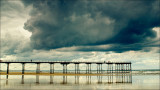 Clouds: Saltburn Pier.