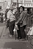 Street in 50mm Black & White. Candids