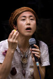 Japanese busker, in Singapore