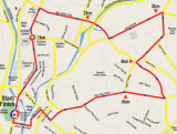 2009 KL Criterium : The route