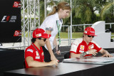 Felipe Massa and Kimi Raikkonen