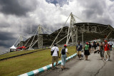 Walking up to K1 Grandstand