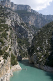 Canoeing the Verdon Canyon