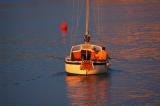 Boat in Castiglioncello Sunset