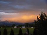 Montana as the sunsets after a late day shower