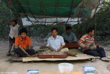 The musicians in front of Preah Khan