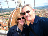 On top of the Campanile, Florence Italy