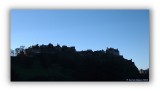 Edinburgh Castle Silhouette