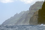 Kaua'i, sailing along NaPali
