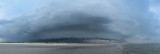 Storm at the Beach Panorama