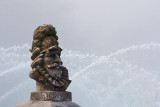 Bust and Fountain