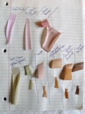 Dyeing Lingerie Findings Swatch Page