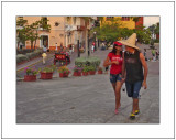 Evening Stroll with Hat