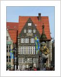 Rolanddenkmal und Beck's am Markt