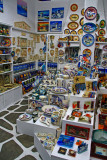 In a tourist shop, Mykonos
