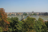 The Chain Bridge over the Danube River