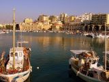 The harbour at Iraklio, Crete