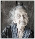 very old hmong lady