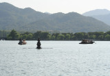 Boats on West Lake