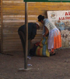 Bolivian Couple, Cochabamba to La Paz