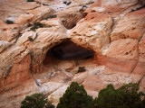 Pothole Arch in Wingate Sandstone