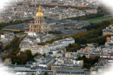 Paris as seen from top of Montparnasse Tower