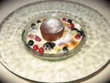 Delicious dessert at Romantik Hotel near Zierikzee
