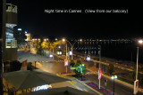 View from our hotel balcony - Cannes (2007)