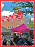 Large crowd at Mushroom Festival