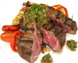 Rack of Lamb with Salsa Verde & Oven Dried Tomatoes