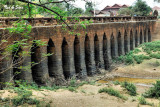 900 year old  bridge on the road from Siem Reap to Phnom Penh