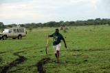 digging out of the black cotton mud after a rain