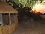 Our boma at sunrise