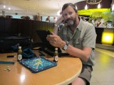 Scrabble and amarula, Joberg airport