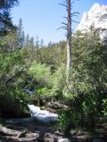 A rest by a beautiful stream