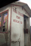 Toll booth along the road to Sultanpur