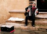 Street musician, Lucca