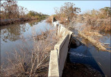 Broken Floodwalls Following Hurricane Katrina