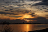 Sunset on the Mississippi