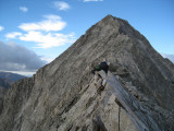 Brain Leading the Way Across the Knife Edge Ridge