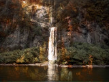 Moonlit Waterfall