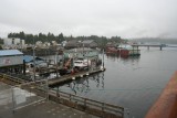 Arriving in Petersburg on a foggy damp day.