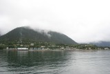Coming in to Sitka - population 9,000.
