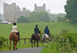 Riders Near Bolton Castle