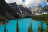 Moraine Lake And The Valley Of The Ten Peaks
